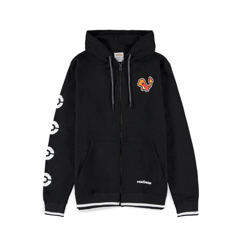 Difuzed Pokémon Charmander Men's Zipper Hoodie - M - كنزة